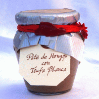 Paté de setas con trufa blanca