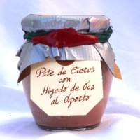 Paté de cierva con higado de oca