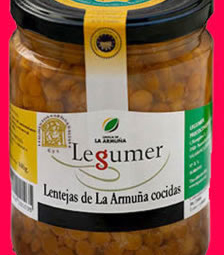 Lenteja de la Armuña cocida