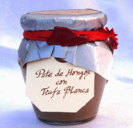 Paté de setas con trufa blanca